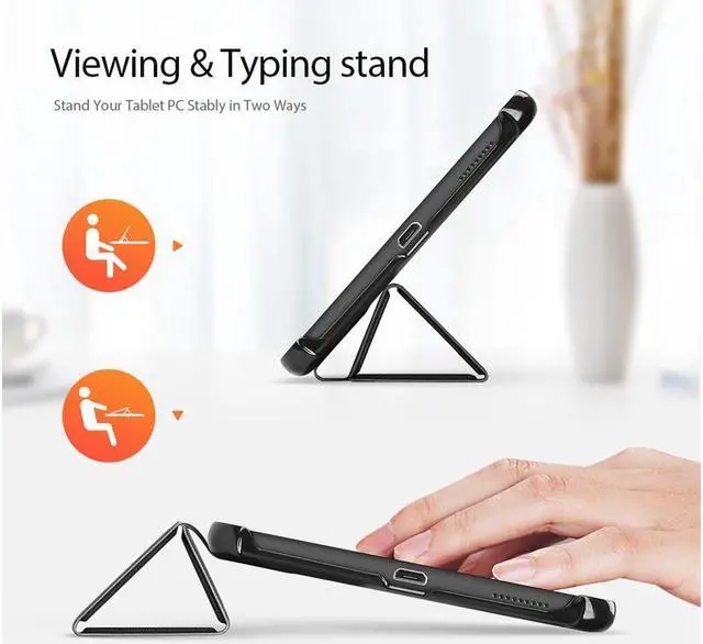 Alt view image 5 of 7 - BONAEVER Case for Lenovo Tab M10 Plus 10.3 inch 2020 TB-X606F / TB-X606X Slim Shell Stand Cover with Auto Sleep Wake