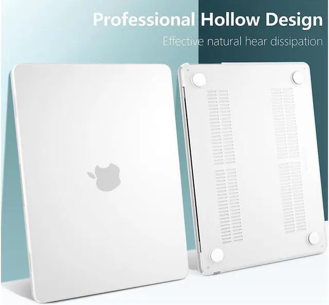 Alt view image 7 of 7 - BONAEVER For Macbook Air 15 inch Case 2025 2024 2023 A3241 M4 A3114 M3 A2941 M2 Ultra Thin Plastic Hard Shell Cover with Keyboard Skin & Type C Adapter