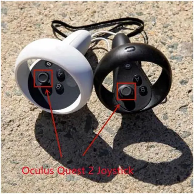 Alt view image 5 of 7 - BONAEVER 2x Replacement 3D Analog Joy Standick Rocker Module for Oculus Que Stand 2 Controller Gun