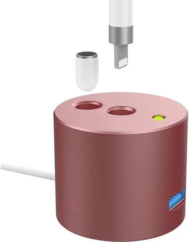 Main image of BONAEVER Charging Stand Compatible for Apple Pencil Portable Desktop Fast Charging Station Charger Dock Pen Holder for Apple iPad Pro Pencil/Pen iPad Pro 12.9 10.5 9.7 iPad 10.2 2019 2021