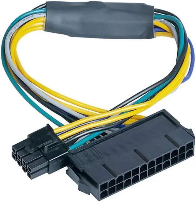Main image of BONAEVER Main Power 24 pin to 8 pin ATX Power Supply Adapter Cable for DELL Optiplex 3020 7020 9020 Precision T1700