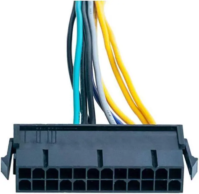 Alt view image 2 of 5 - BONAEVER Main Power 24 pin to 8 pin ATX Power Supply Adapter Cable for DELL Optiplex 3020 7020 9020 Precision T1700