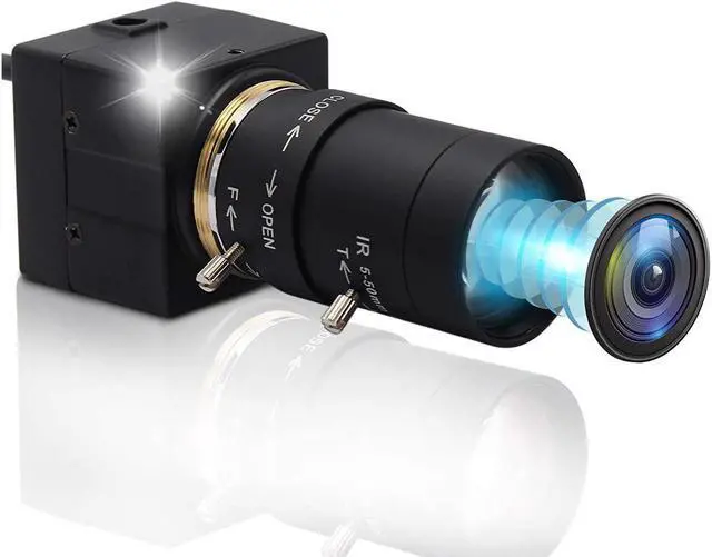 Main image of BONAEVER 2MP Low Illumination USB Camera with 5-50mm Manual Zoom Lens USB Webcamera Full HD 1080P 30fps H.264 Webcam with IMX323 Sensor Plug Play USB Webcam for Windows/Linux/Raspberry Pi/Mac