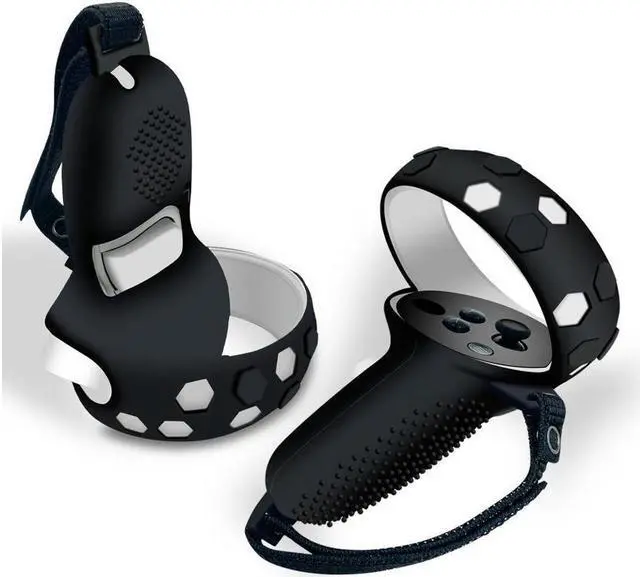 Main image of BONAEVER VR Handle Silicone Protective Cover for Oculus Que Stand 2 Controller Grips Sleeve + Anti-Lo Stand Strap for Oculus Que Stand 2 VR Accesories