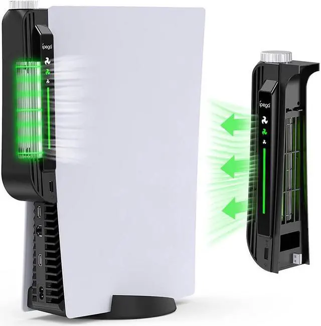 Main image of BONAEVER Upgraded Cooling Fan Accessories for PS5 Cooling Systerm Cooler Fan for Play Station 5 Disc Digital Edition