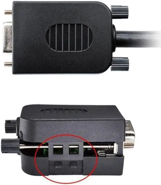 Alt view image 4 of 7 - BONAEVER DB9 Breakout Connector to Wiring Terminal RS232 D-SUB Male Serial Adapters Port Breakout Board Solder-Free Module with case( Female Serial Adapter)