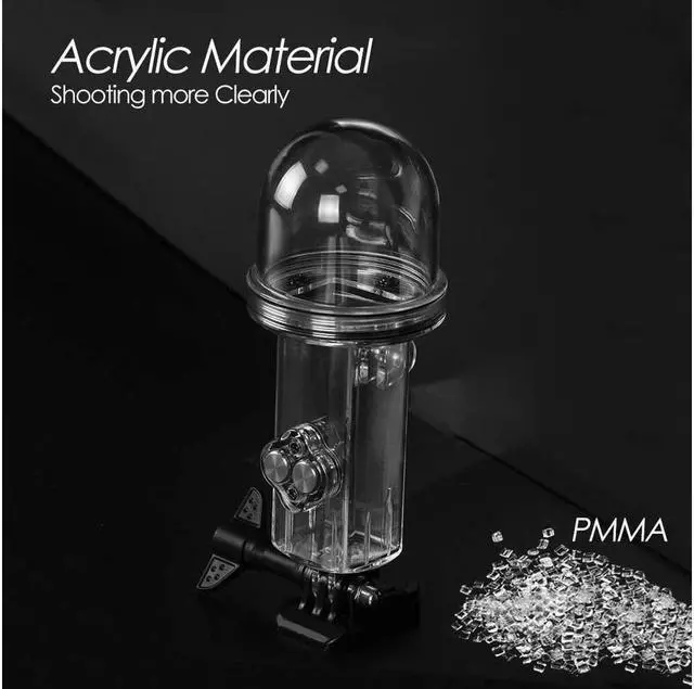 Alt view image 4 of 7 - BONAEVER Waterproof Housing Case for DJI Osmo Pocket Accessories 60M Underwater Diving Protective Housing Shell Accessory Kit (Not for The Osmo Pocket 2)