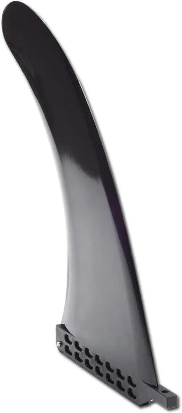 Alt view image 2 of 6 - BONAEVER 10" Surf SUP Fin No-Tool Fin Screw Single Center Fin 10 Inch for Surfboard Longboard Paddleboard
