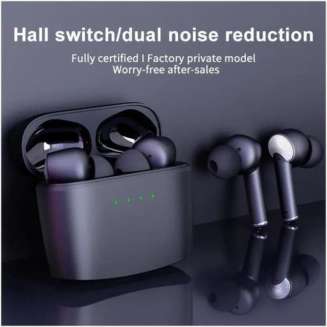 Alt view image 6 of 7 - Wireless Bluetooth 5.2 Earphone Earbuds HiFi Stereo Sound IPX7 Waterproof Deep Bass in-Ear Headphone Touch Control ANC Noise Cancellation Sport Workout Running Gaming Headset for iPhone Android