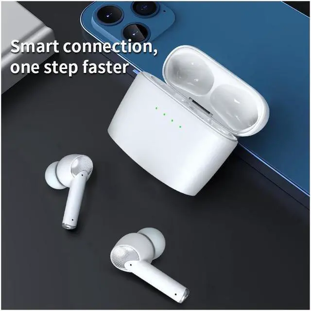 Alt view image 4 of 7 - Wireless Bluetooth 5.2 Earphone Earbuds HiFi Stereo Sound IPX7 Waterproof Deep Bass in-Ear Headphone Touch Control ANC Noise Cancellation Sport Workout Running Gaming Headset for iPhone Android