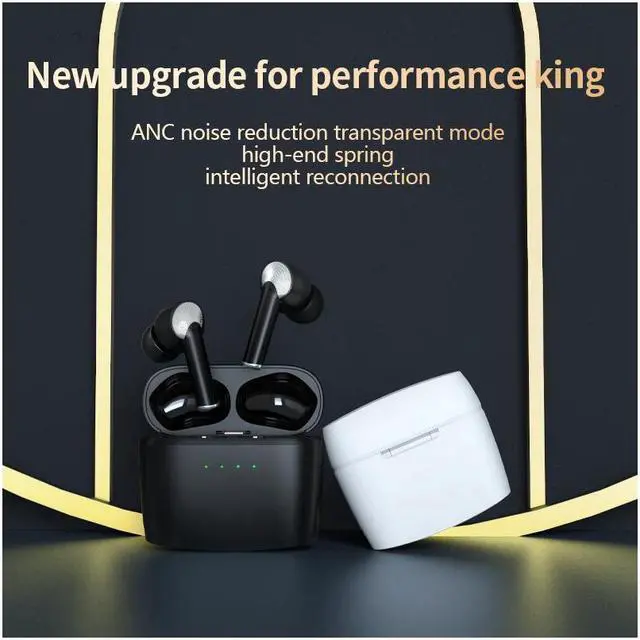 Alt view image 7 of 7 - Wireless Bluetooth 5.2 Earphone Earbuds HiFi Stereo Sound IPX7 Waterproof Deep Bass in-Ear Headphone Touch Control ANC Noise Cancellation Sport Workout Running Gaming Headset for iPhone Android