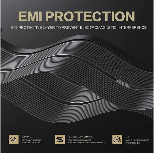 Alt view image 2 of 7 - BONAEVER PCIE 4.0 16x Shielded Extreme High Speed Riser Cable with PCI Express Port for GPU Extension Card-Right Connector ( 20CM - 180 Degree )