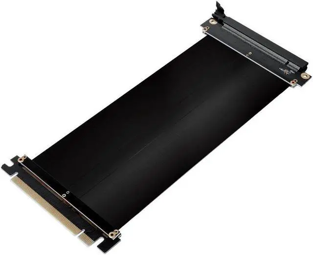 Main image of New PCI Express High Shielding Property PCIE 3.0 16x Flexible Cable Card Extension Port Adapter High Speed Riser Card ( 20cm - 180 Degrees)