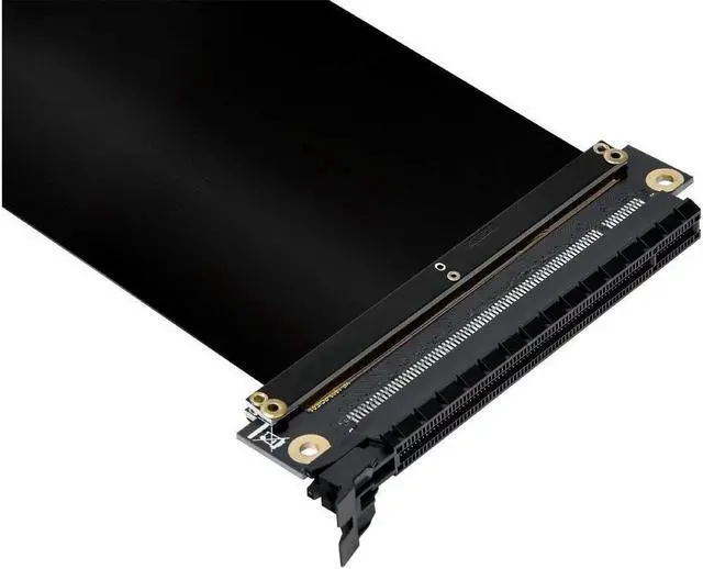Alt view image 4 of 7 - New PCI Express High Shielding Property PCIE 3.0 16x Flexible Cable Card Extension Port Adapter High Speed Riser Card ( 20cm - 180 Degrees)