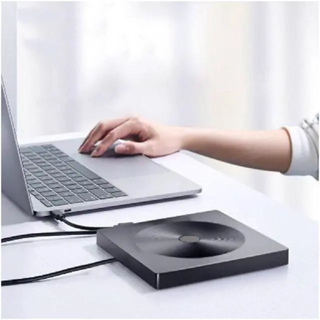 Alt view image 5 of 7 - Type C USB 3.0 Slim External DVD RW CD Writer Drive Burner Reader Player Optical Drives CD-RW Burner Reader Recorder For Laptop