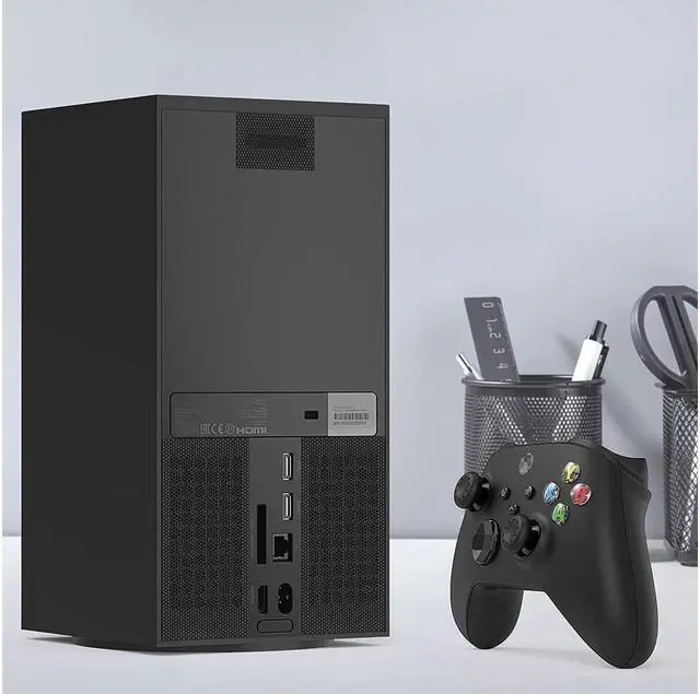 Alt view image 6 of 6 - BONAEVER Du Stand Filter for Xbox Series X Vent Du Stand Filter Cover Top Case Du Stand Proof Filter Cover for Xbox Series X- 2 Pack