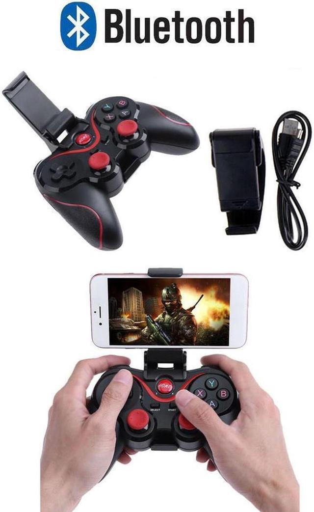 Alt view image 2 of 7 - BONAEVER Game Controller Wireless Bluetooth Gamepad Joy Standick with Wireless Receiver for iOS / Android Smartphone / / Smart TV / TV box / Windows PC