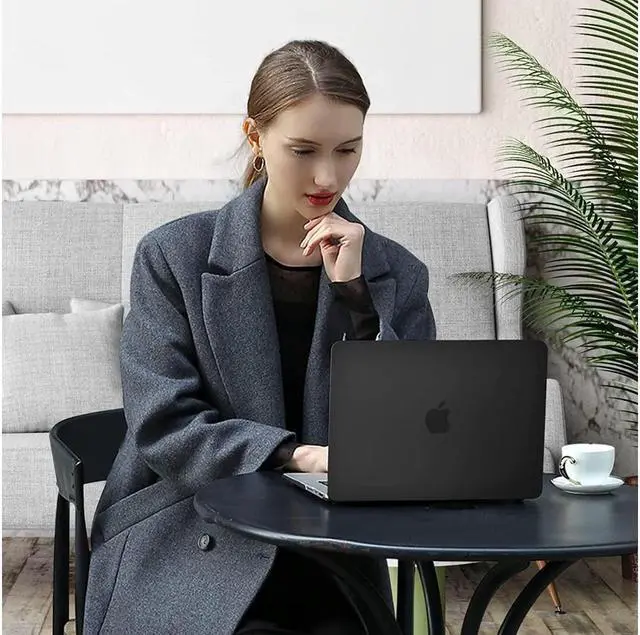 Alt view image 5 of 6 - BONAEVER Case for New 2021 MacBook Pro 16 Inch A2485 M1 Pro Max Hard Shell Case with Keyboard Cover for Apple Mac Pro 16 with Touch ID
