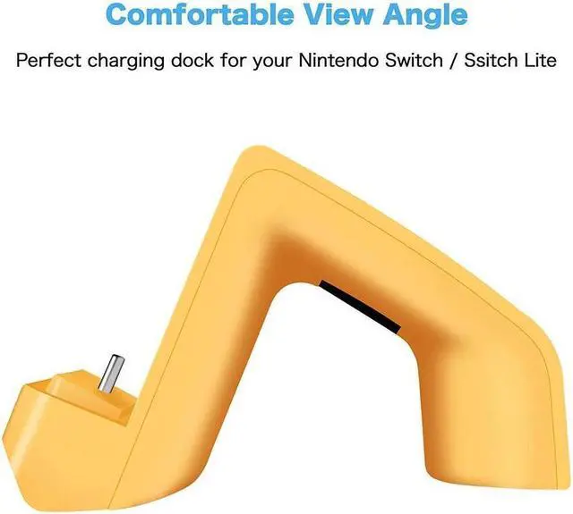 Alt view image 5 of 6 - BONAEVER Nintendo Switch Dock Mini Portable Charging Stand with USB Type C Port Replacement Charging Dock Station for Nintendo Switch Switch Lite