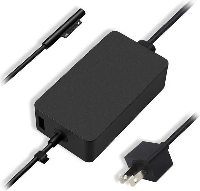Main image of BONAEVER 15V 4A Surface 65W Charger for Surface Book Power Supply Laptop 2 Surface Pro 6 5 4 3 Go Surface Book 2 Microsoft 1706 Surface 65W Power Ac Adapter Cord with 5V USB Port US Extension Cord