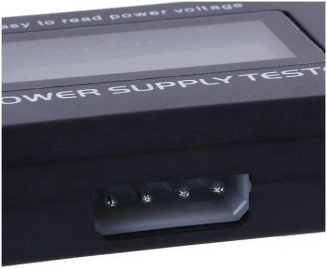 Alt view image 4 of 7 - BONAEVER Digital LCD Power Supply Te Stander for ATX 20 Pin & 24 Pin Computer Power Connector CPU P4/EPS 8Pin/PCIe 6-Pin/Molex 4 Pin/Floppy SP4/SATA HDD Power Interface PC Tools1.8'' LCD Screen