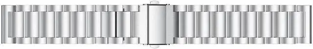 Alt view image 4 of 5 - BONAEVER for Garmin Vivoactive 3 Watch B 20mm Standainless Standeel WatcHand Strap for Garmin Forerunner 645 / Forerunner 245 / Samsung Galaxy Watch 42mm / Galaxy Watch Active 40mm Smart Watch
