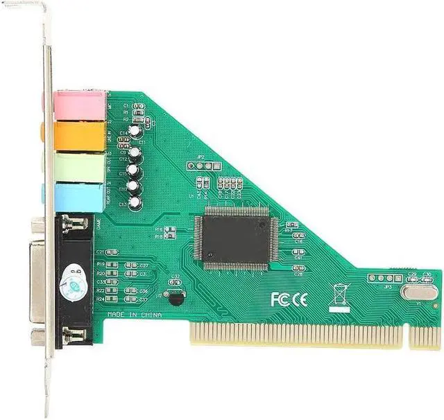 Alt view image 2 of 6 - BONAEVER Sound Card120dB PCI Plug Play Sound Card Channel 4.1 for Computer Desktop Internal Audio Karte Standereo Surround CMI8738