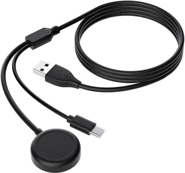 Alt view image 3 of 7 - BONAEVER 2 in 1 Galaxy Watch 5/5 Pro Charger For Samsung Galaxy Watch 5/5 Pro/4/3/Active2/Active Wireless Charger Dock Galaxy S22/S21/S20/S10/Note 20/10/9