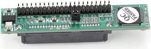 Alt view image 6 of 6 - BONAEVER 2.5 Inch IDE to SATA Adapter HDD SATA HDD Female to IDE 44Pin Converter Adapter Male Card SATA Hard Drive 7+15PIN to IDE Adapter