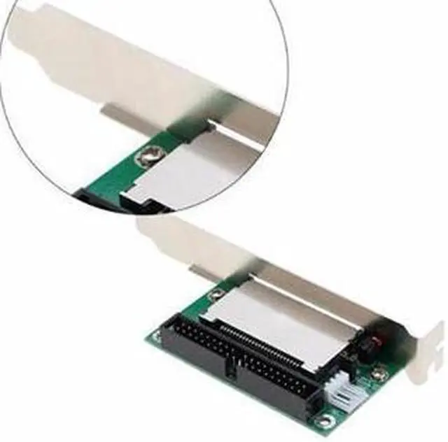 Alt view image 6 of 6 - BONAEVER IDE / PATA to CF ( CompactFlash ) 40-Pin Bootable Adapter with PCI Bracket