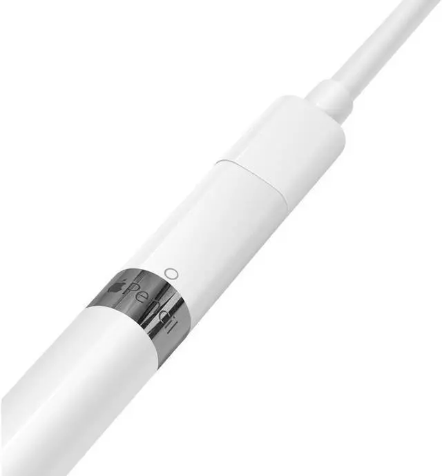 Alt view image 3 of 7 - BONAEVER Compatible with Charger Adapter Replacement for Apple Pencil 2-Pack Charging Adapter iPencil Charger Connector