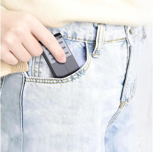 Alt view image 7 of 7 - BONAEVER Adjustable Laptop Stand Foldable Metal Phone Laptop Holder Portable Notebook Laptop Riser for Desk 10-17 inch MacBook Dell HP Lenovo iPad iPhone Samsung