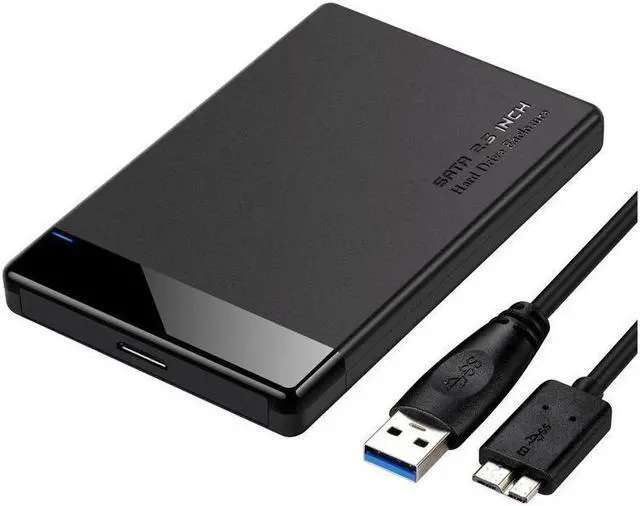 Main image of BONAEVER SATA 2.5-inch USB 3.0 Mobile Hard Drive Box 5Gbps Laptop External Hard Drive Enclosure Hard Disk Case Maximum Support 3BT
