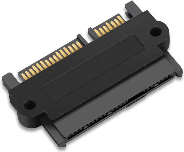 Alt view image 6 of 6 - BONAEVER SFF-8482 SAS to SATA 22 Pin (7+15 Pin) Computer Cable Connector Hard Disk Drive Raid Adapter with 15 Pin Power Port