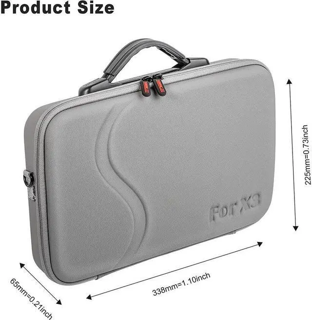 Alt view image 7 of 7 - BONAEVER In Standa360 X3 Case Waterproof Portable Standorge Bag Travel Case for In Standa360 X3 One Camera Accessories