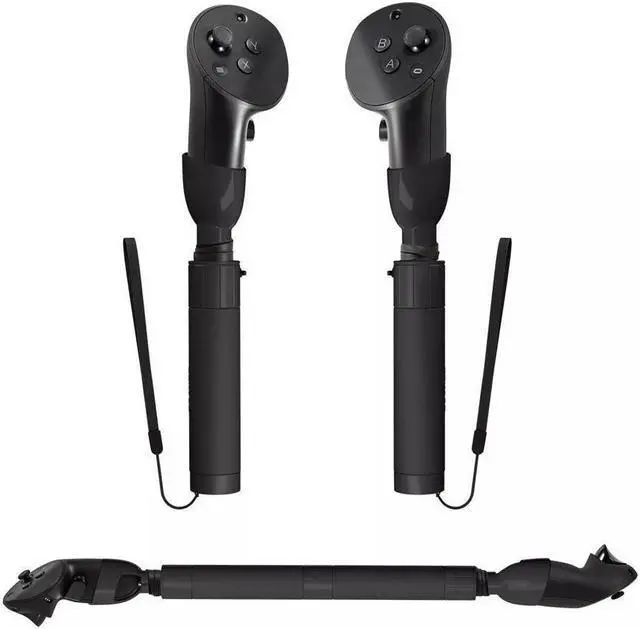 Alt view image 2 of 7 - BONAEVER VR Game Handle Accessories for Meta Que Stand Pro Controllers Handles Extension Grips for Beat Saber Gorilla Tag Games VR Golf Club Attachment