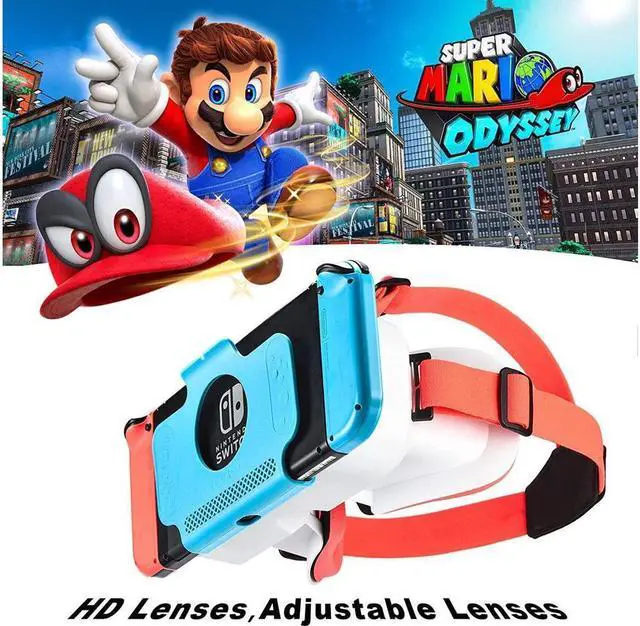 Alt view image 3 of 7 - BONAEVER VR Headset for Nintendo Switch / Switch OLED Model/Nintendo Switch 3D VR (Virtual Reality) Glasses Switch VR Labo Goggles Headset for Nintendo Switch