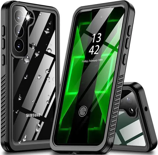 Main image of BONAEVER for Samsung Galaxy S23 Case Waterproof Galaxy S23 Case with Built-in Screen Protector [Support Fingerprint Unlock] Rugged S23 Phone Cover