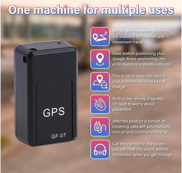 Alt view image 2 of 7 - BONAEVER GPS Tracker for Vehicles Mini Magnetic GPS Real time Car Locator 2G Network Coverage Long Stand by GSM SIM GPS Tracker for Vehicle/Car/Person