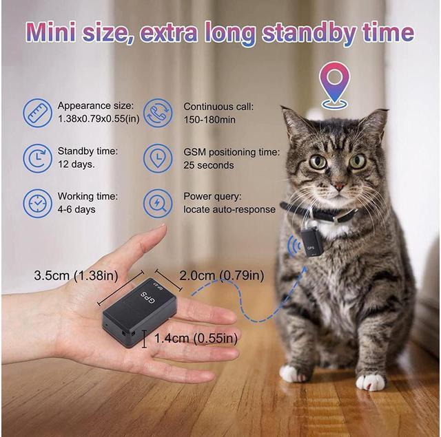 Alt view image 3 of 7 - BONAEVER GPS Tracker for Vehicles Mini Magnetic GPS Real time Car Locator 2G Network Coverage Long Stand by GSM SIM GPS Tracker for Vehicle/Car/Person