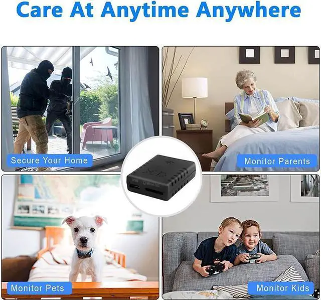 Alt view image 5 of 6 - BONAEVER Mini Spy Hidden Camera HD 1080P WiFi Security Cameras Wireless Nanny Cam with Motion Detection Night Vision for Home Office Indoor Video Surveillance