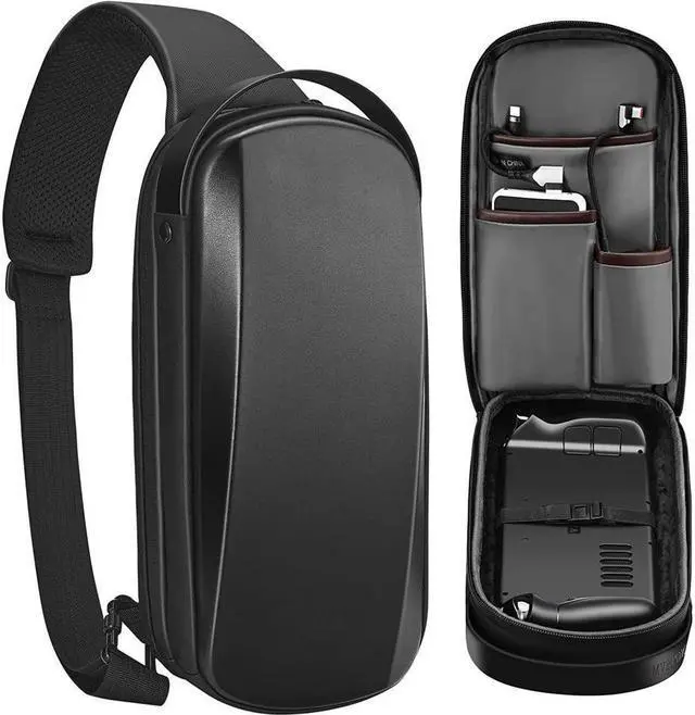 Main image of BONAEVER Carrying Case for Steam Deck Console & Accessories Shockproof Hard Shell Protective Crossbody Shoulder Che Stand Backpack with Pockets for Travel Home