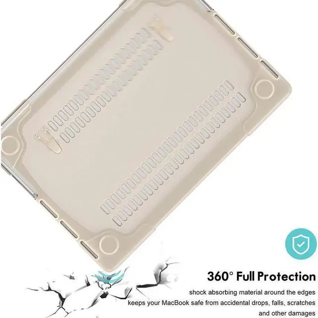 Alt view image 4 of 7 - BONAEVER For Macbook Pro 16 Inch Case 2023 2021 2022 A2780 A2485 M2 M1 Pro/Max & Retina & Touch ID Plastic Hard Shell with Stand and & Keyboard Cover Skin