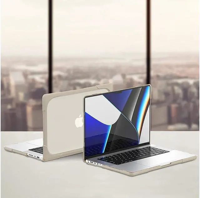 Alt view image 7 of 7 - BONAEVER For Macbook Pro 16 Inch Case 2023 2021 2022 A2780 A2485 M2 M1 Pro/Max & Retina & Touch ID Plastic Hard Shell with Stand and & Keyboard Cover Skin