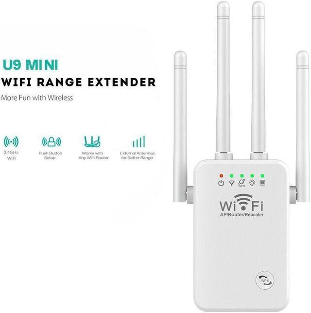 2023 Upgraded WiFi Extender Signal Booster for Home - up to 9956 sq.ft  Coverage - Long Range