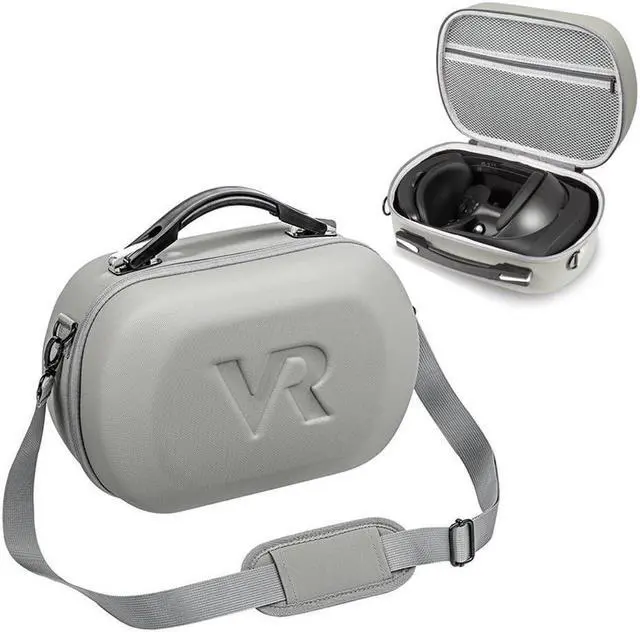 Main image of BONAEVER Carrying Case for Meta Que Stand Pro/Meta Que Stand 2/Pico 4 /PSVR2 Hard Travel Case Storage for PS VR2 Gaming Headset & Controllers & Elite Head Strap Accessories
