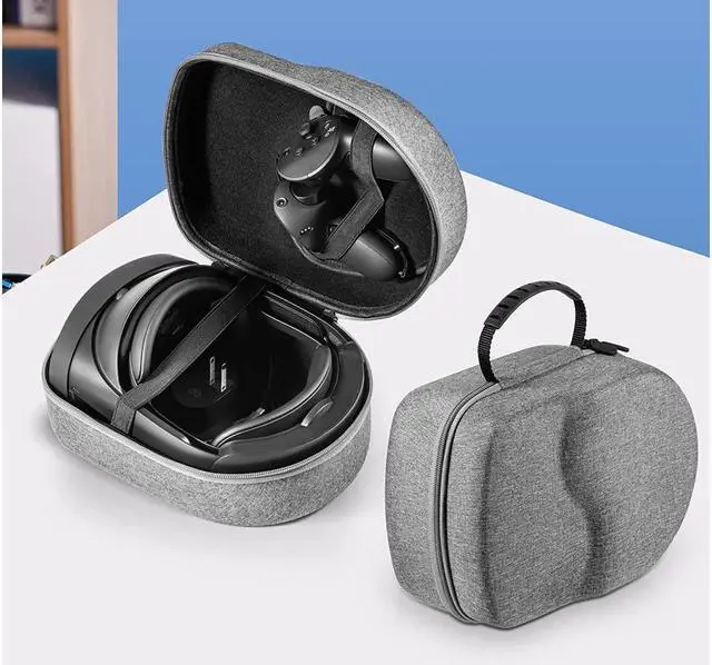 Alt view image 2 of 7 - BONAEVER 6 in 1 Carrying Case for Meta Que Stand Pro/Meta Que Stand 2 Accessories Kit with 20FT Link Cable VR Headset Cleaning Kit Lens Protector for Travel Home Storage