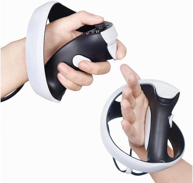 Alt view image 5 of 7 - BONAEVER Silicone Controller Pad for PSVR24 in 1 Accessories Kit for PS VR2 Controller with Anti-Slip Handle Cover Grip Protection