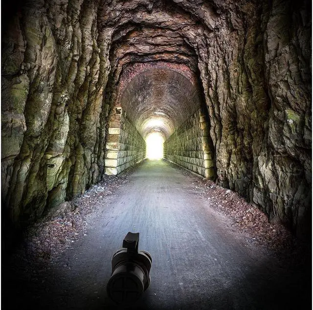 Alt view image 6 of 7 - BONAEVER 3000 Lumens High Power Tactical Hand Held Flashlight Torch Rechargeable Bright Spotlight Waterproof CREE XML-T2 LED Searchlight Floodlight Light For Outdoor Camping Lantern Hiking Hunting