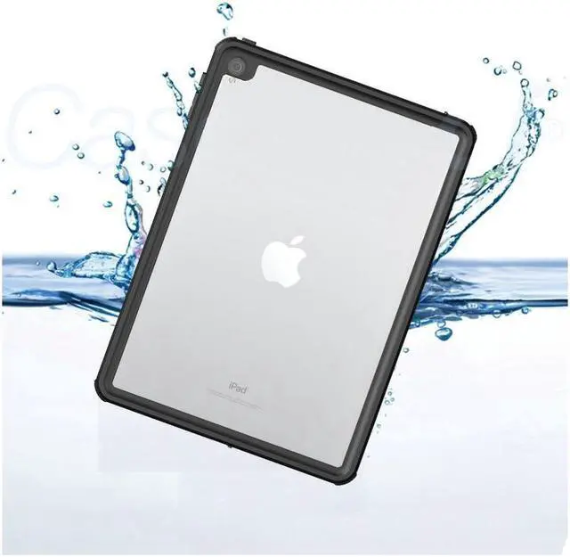Alt view image 2 of 7 - BONAEVER Waterproof Case for iPad Air 3 2019 / iPad Pro 10.5 inch 2017 Protection Shockproof Dustdproof Protective Cover with Built in Screen Protector Stand and Shoulder Strap